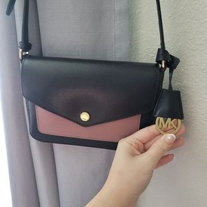 Black and brown Michael Kors bag